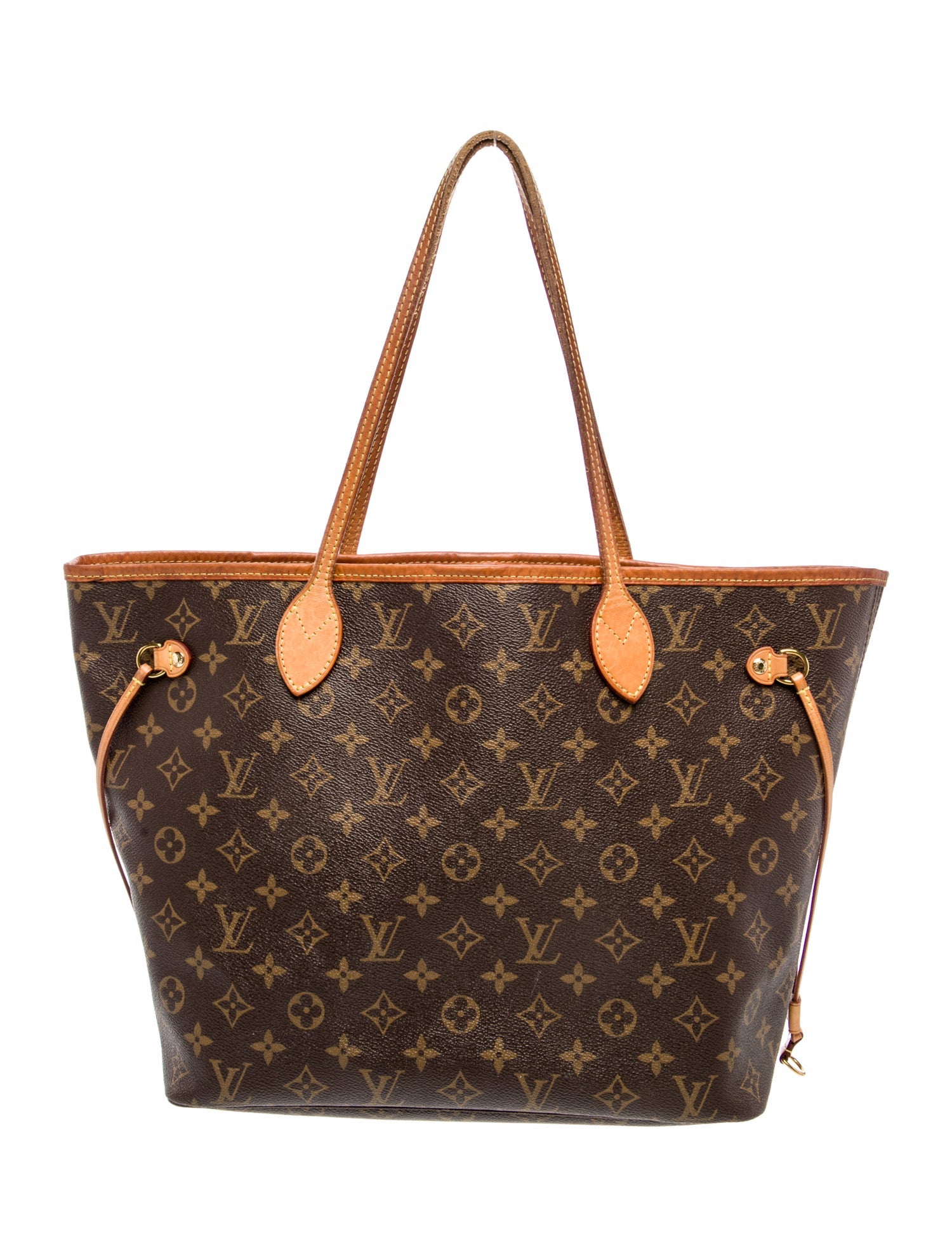 Louis Vuitton LV Monogram Neverfull w/Pouch MM