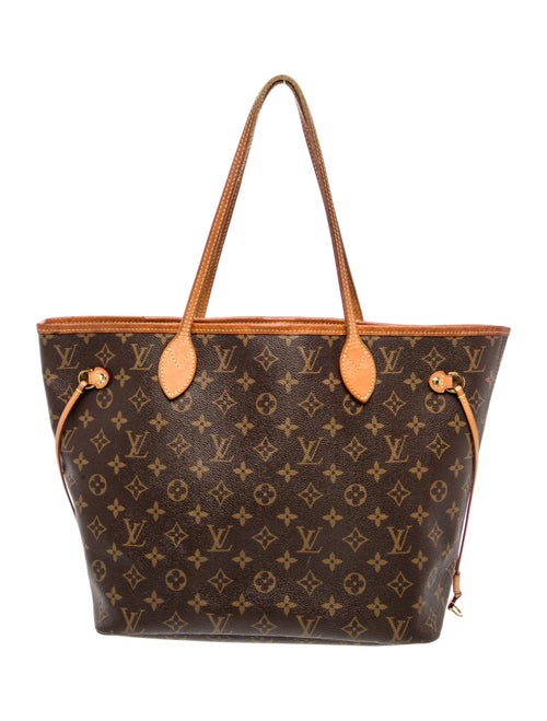 Louis Vuitton LV Monogram Neverfull w/Pouch MM