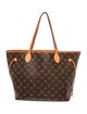 Louis Vuitton LV Monogram Neverfull w/Pouch MM