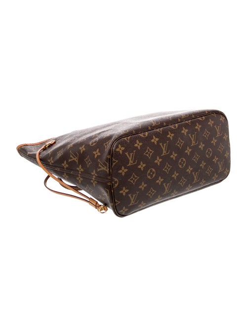 Louis Vuitton LV Monogram Neverfull w/Pouch MM