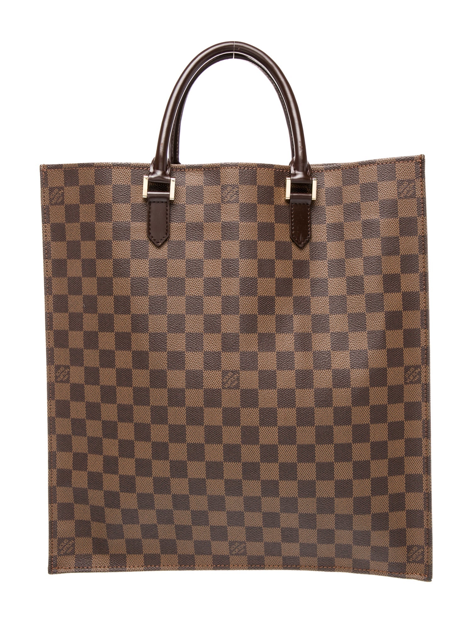 Louis Vuitton Damier Ebene Sac Plat Vintage