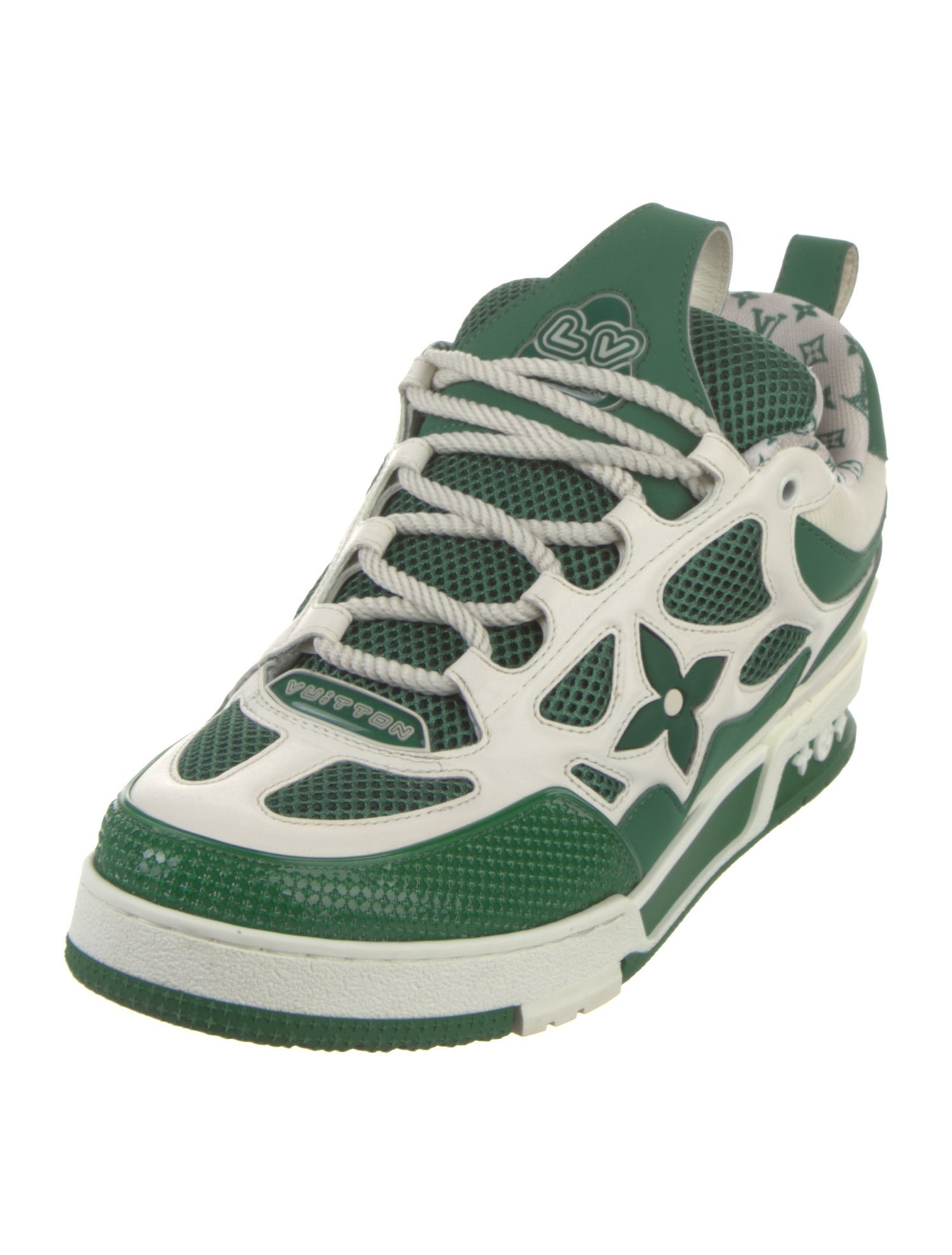 Louis Vuitton LV Monogram Leather Sneakers