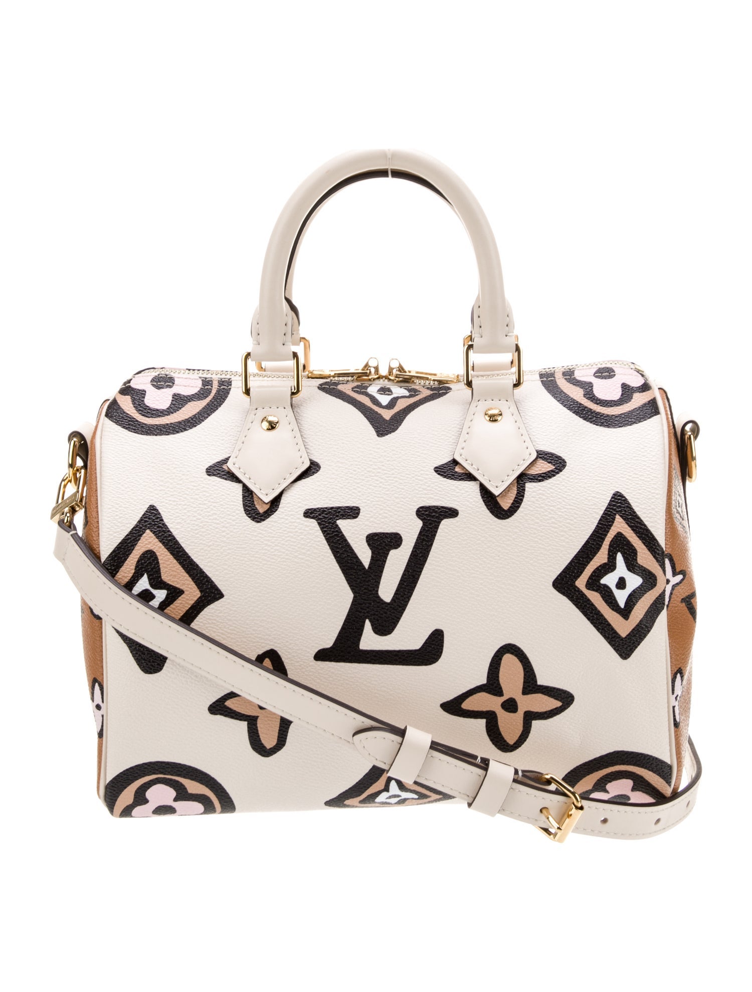 Louis Vuitton Wild at Heart Canvas Speedy Bandouliere 25