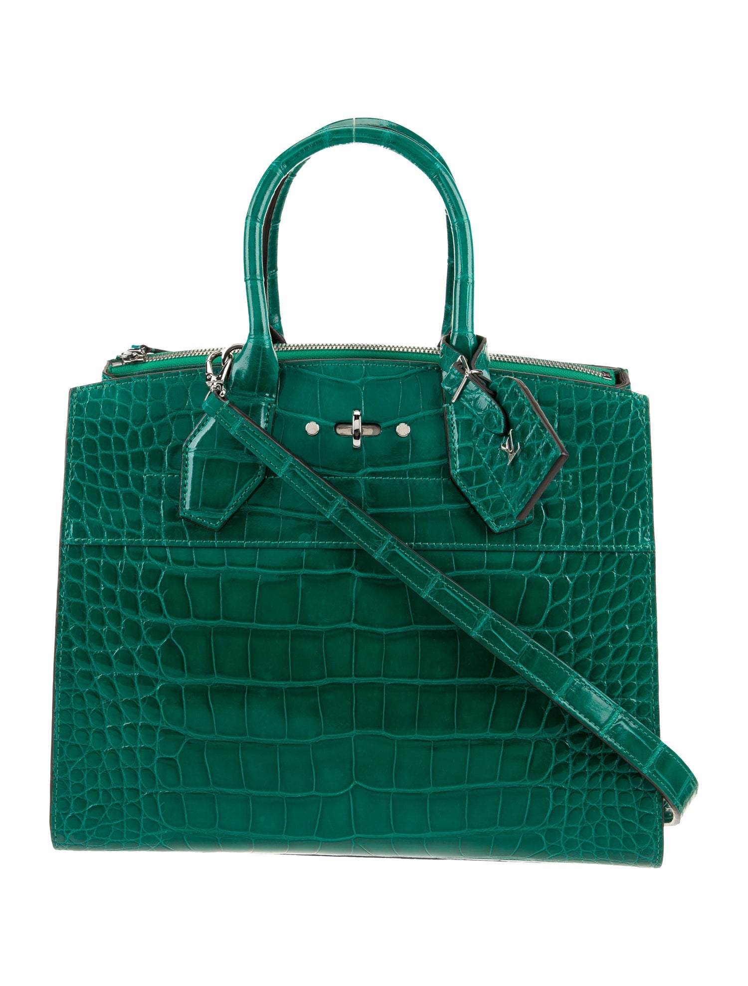 Louis Vuitton Crocodile City Steamer MM