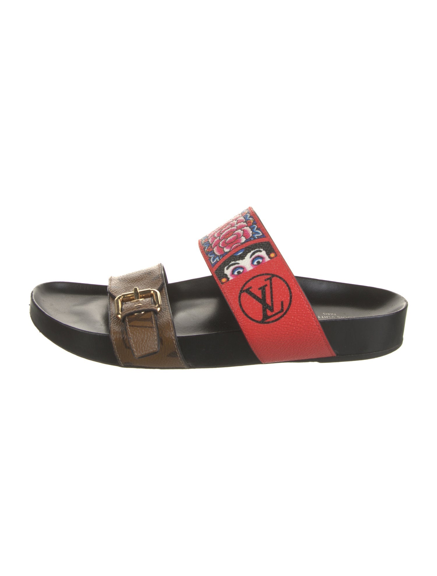 Louis Vuitton Printed Slides