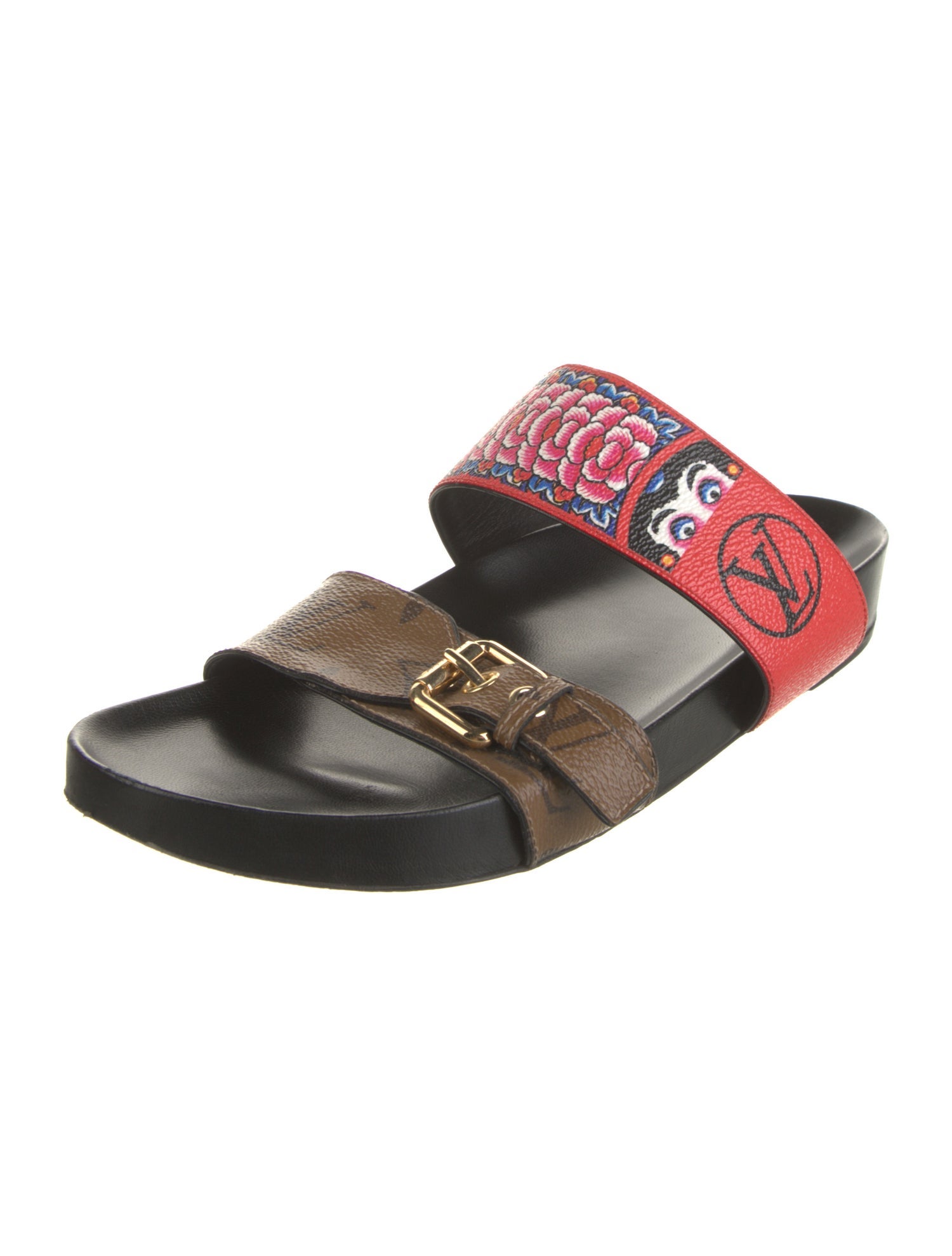 Louis Vuitton Printed Slides