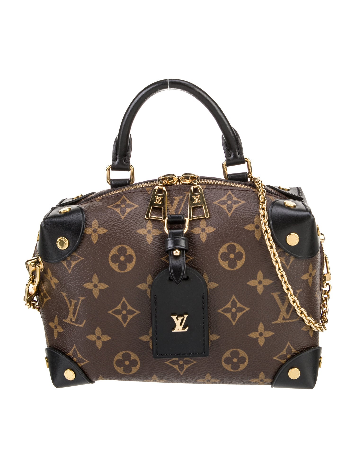 Louis Vuitton LV Monogram Petite Malle Souple