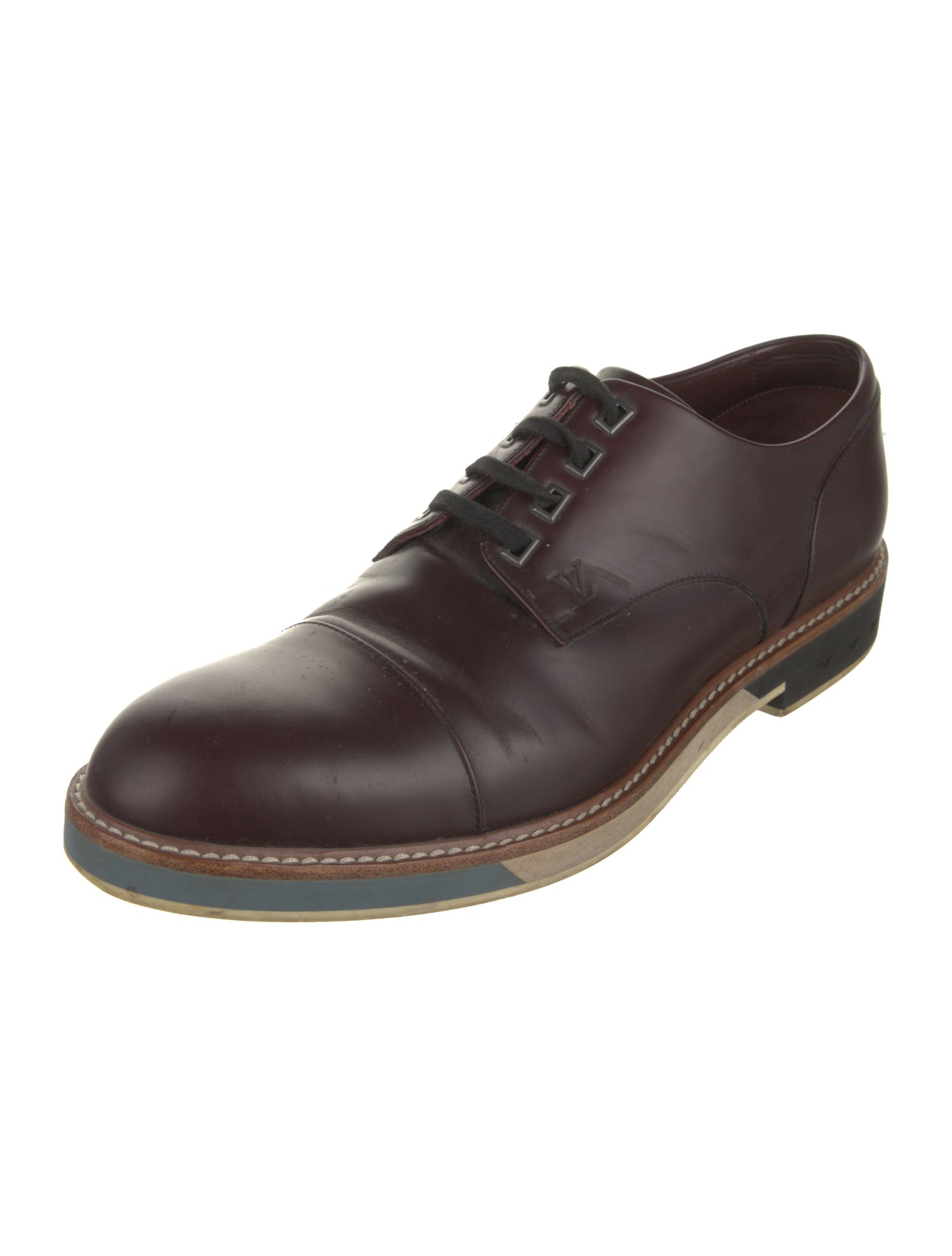 Louis Vuitton Leather Derby Shoes