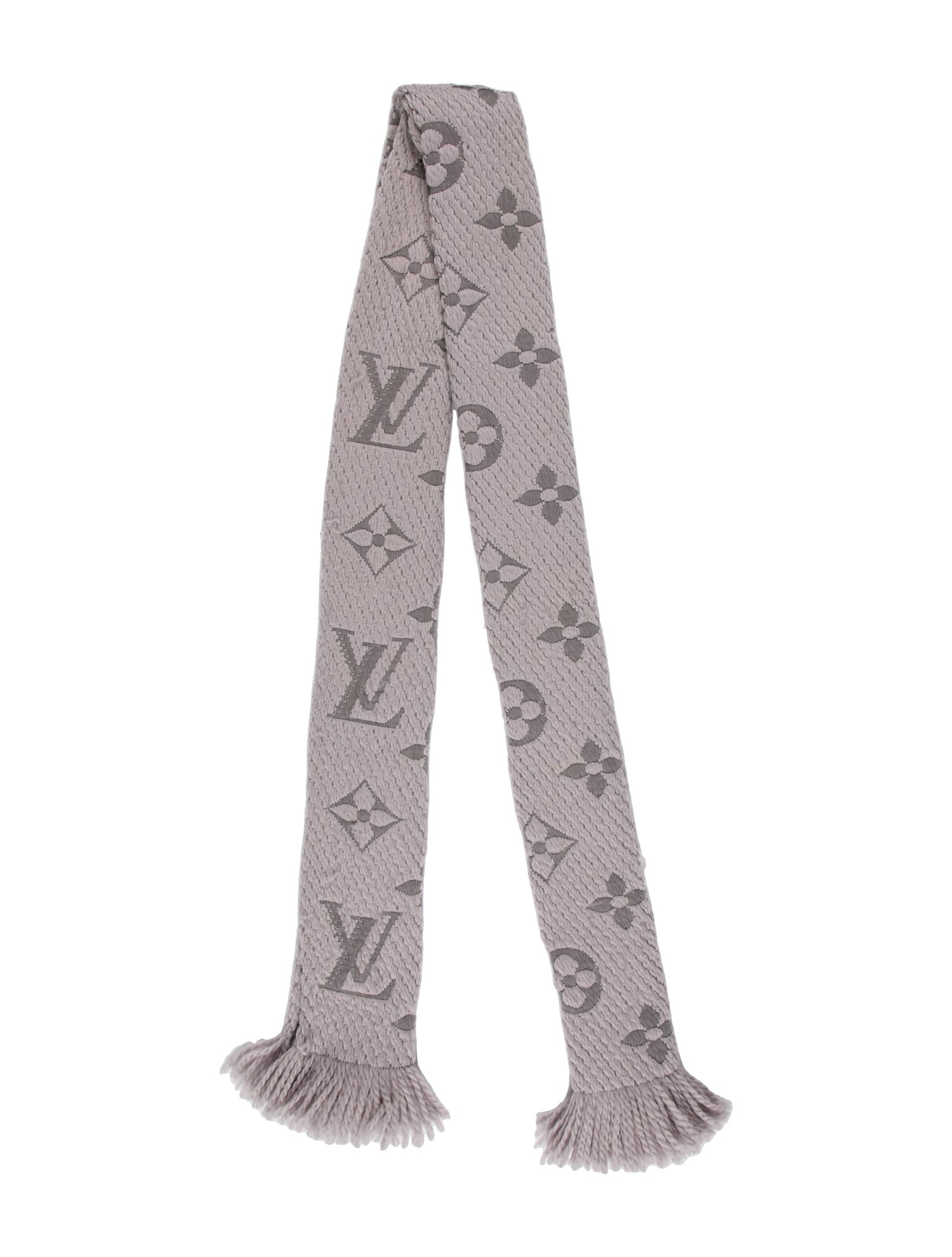Louis Vuitton Logomania Wool Scarf