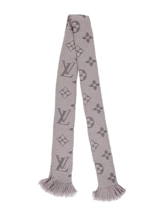 Louis Vuitton Logomania Wool Scarf