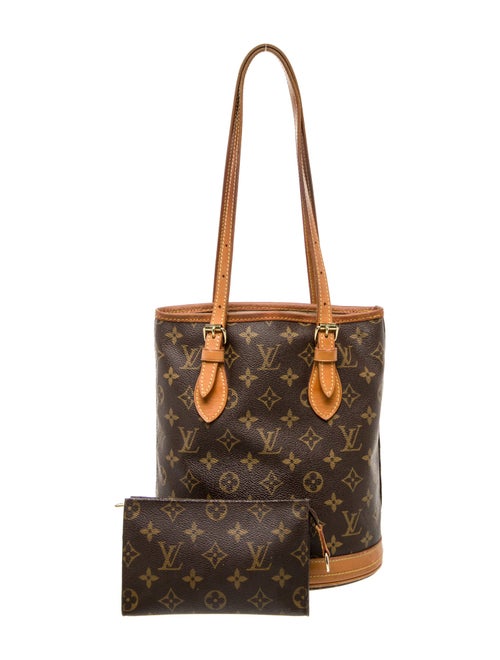 Louis Vuitton LV Monogram Bucket Bag Petit