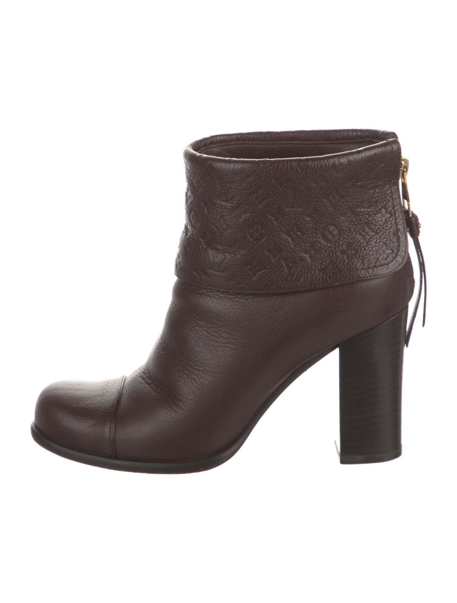 Louis Vuitton LV Monogram Leather Boots