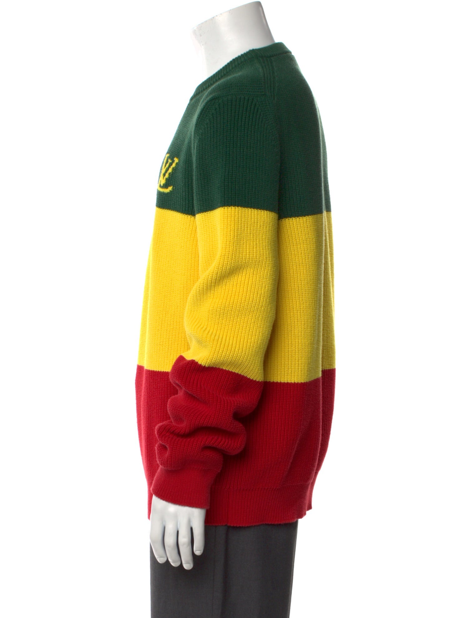 Louis Vuitton 2021 Signature Logo Pullover