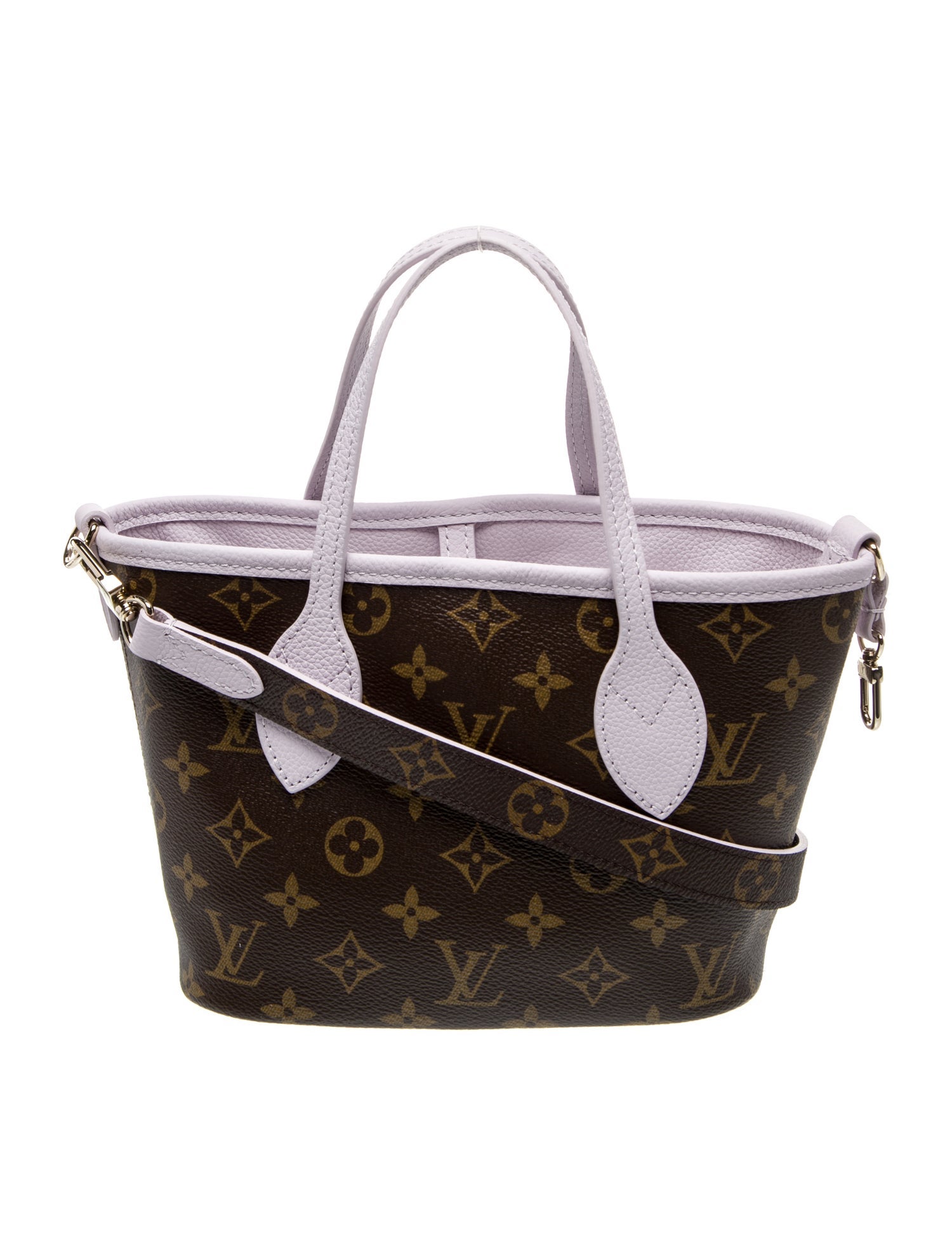 Louis Vuitton LV Monogram Neverfull Bandouliere Inside Out BB