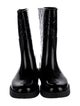 Louis Vuitton Monogram Pattern Rubber Rain Boots