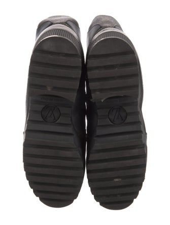 Louis Vuitton LV Monogram Leather Combat Boots