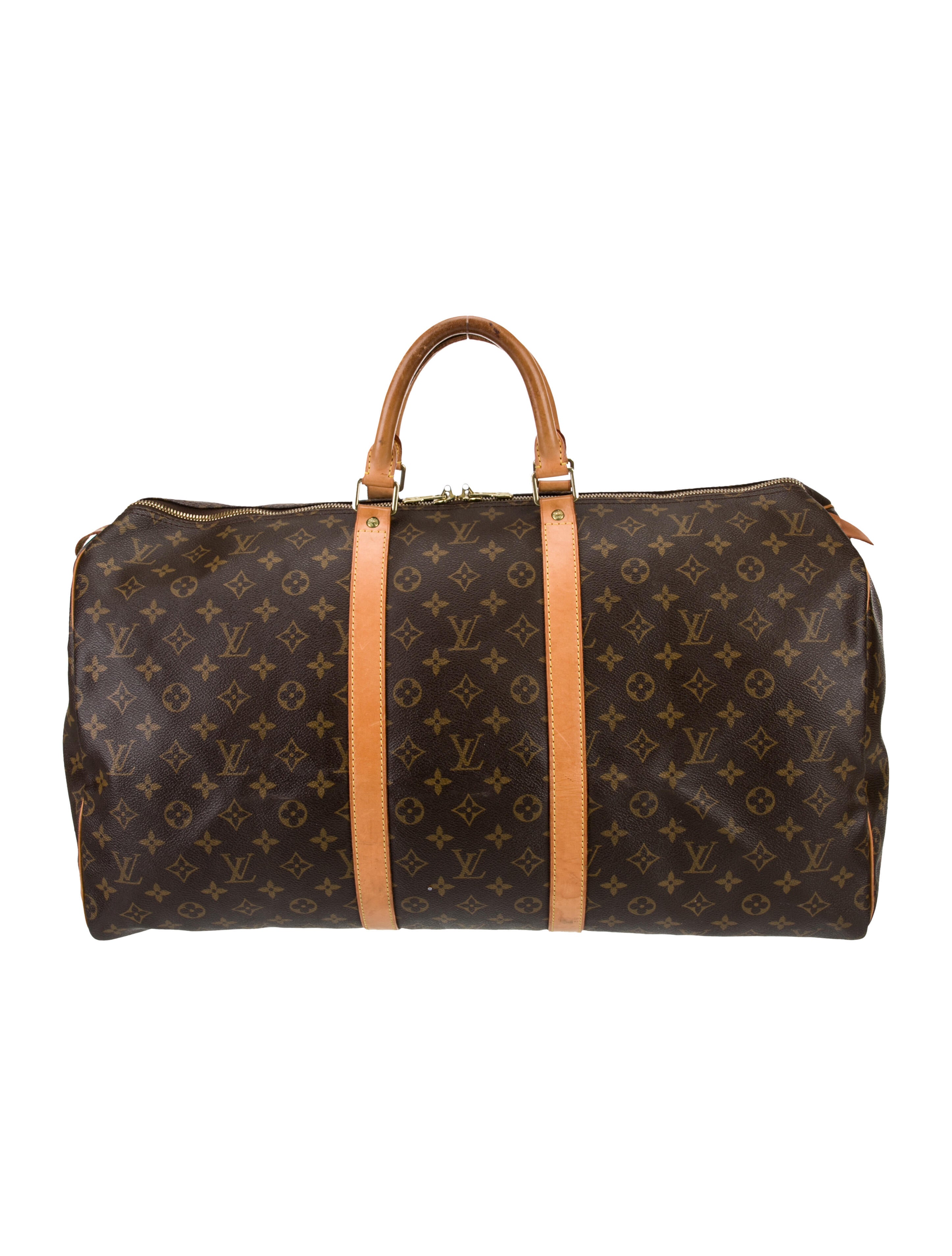 Louis Vuitton Monogram Keepall 55 Vintage