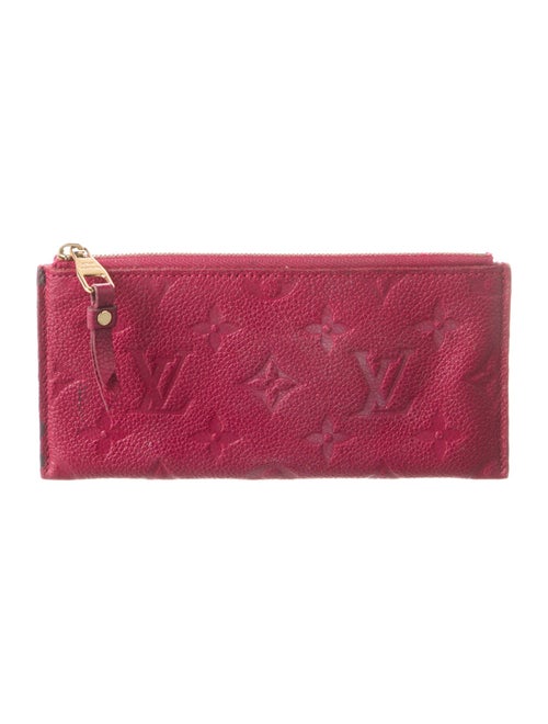Louis Vuitton LV Monogram Empreinte Leather Josephine Wallet Insert