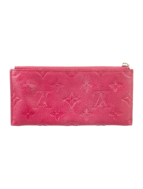 Louis Vuitton LV Monogram Empreinte Leather Josephine Wallet Insert