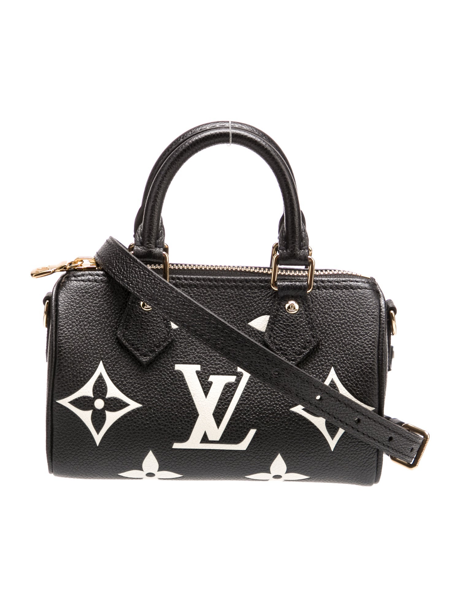 Louis Vuitton Monogram Giant Speedy Bandouliere Nano