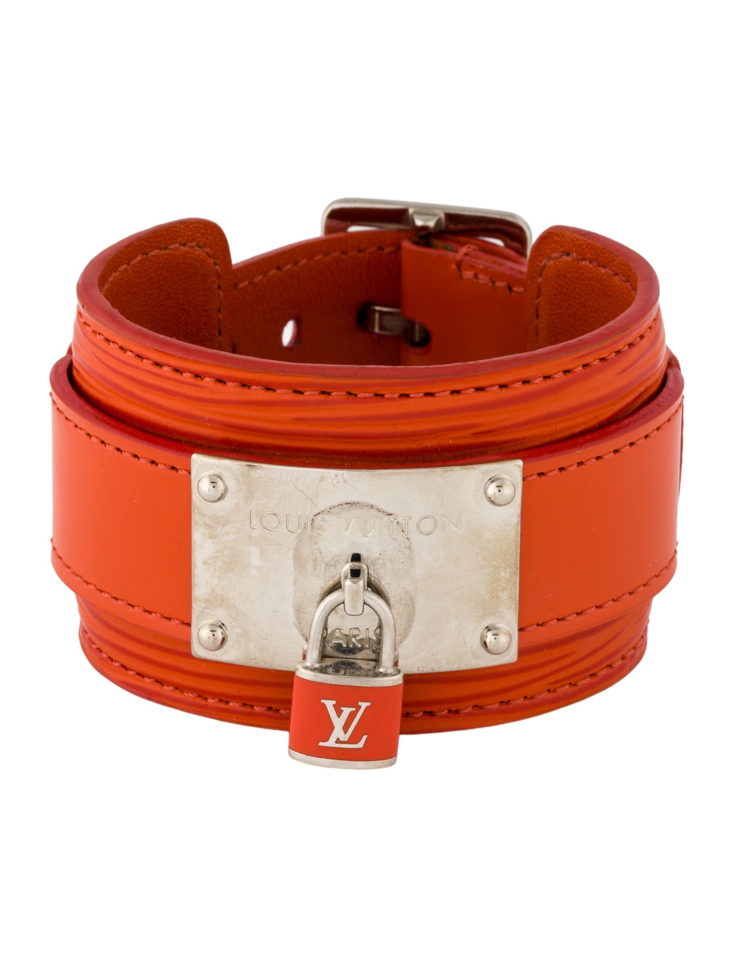 Louis Vuitton Vernis Sweet Monogram Leather Infinity Bracelet