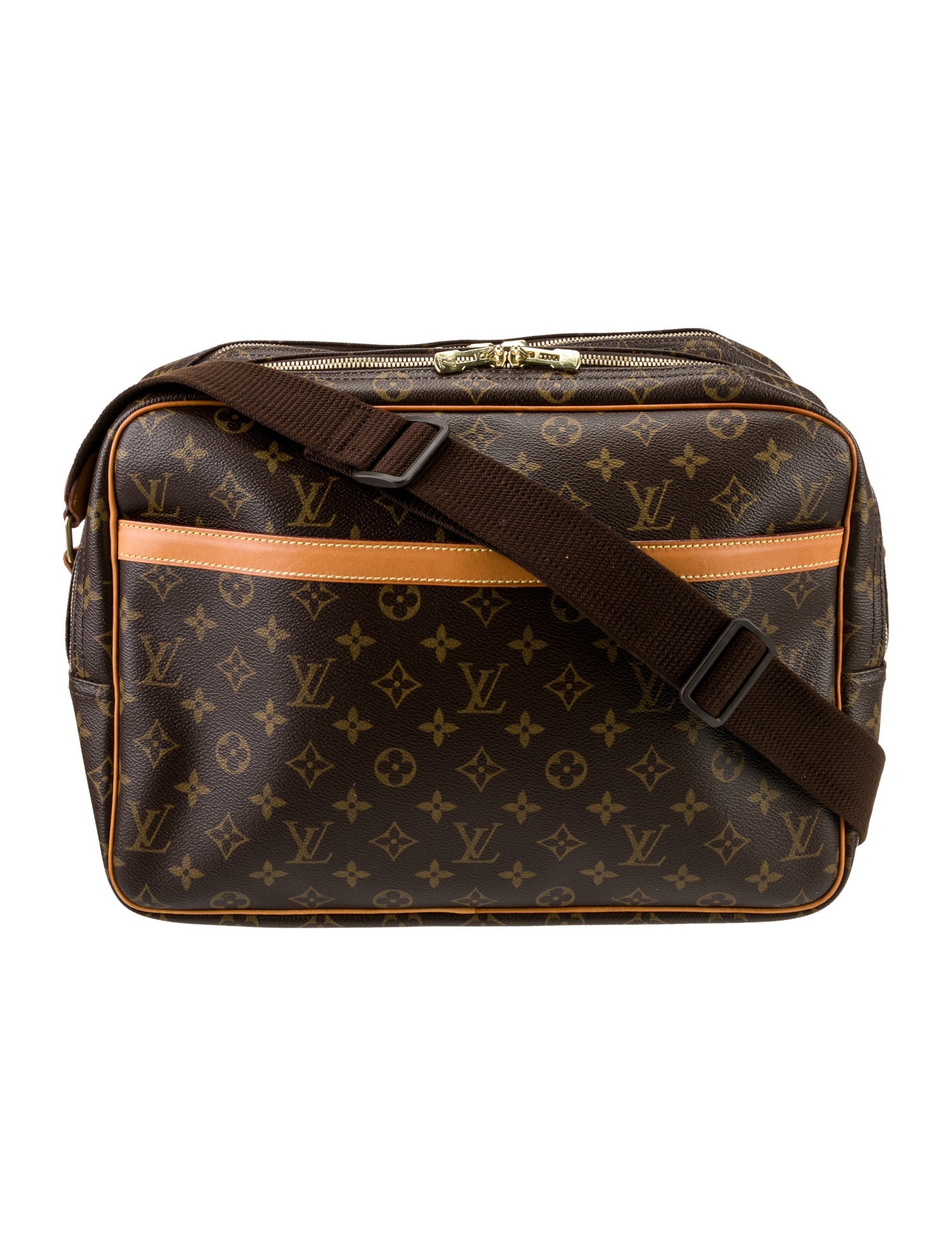 Louis Vuitton LV Monogram Reporter GM Vintage