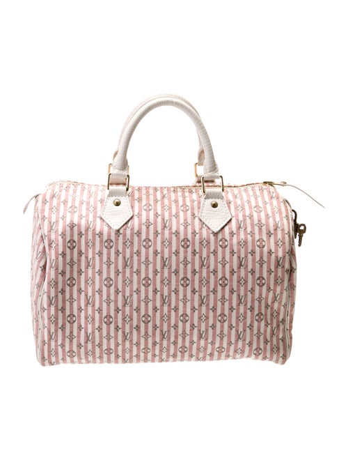 Louis Vuitton Monogram Mini Lin Croisette Speedy 30