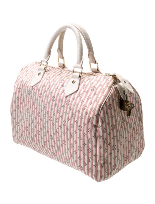 Louis Vuitton Monogram Mini Lin Croisette Speedy 30