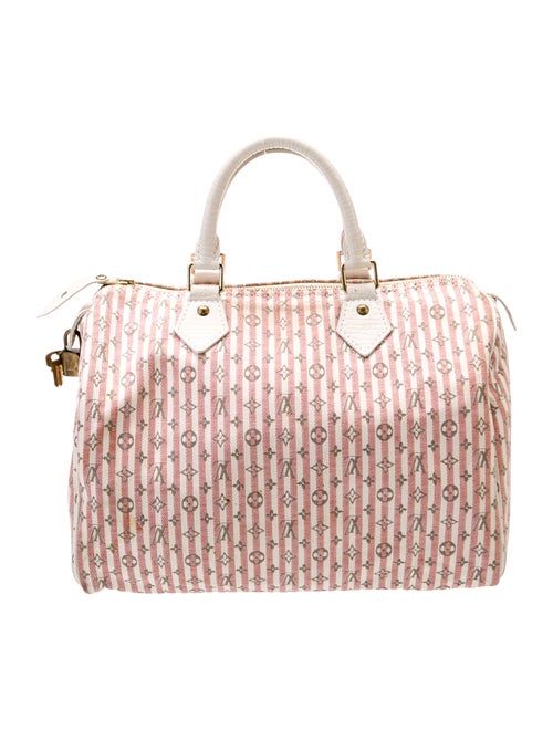 Louis Vuitton Monogram Mini Lin Croisette Speedy 30