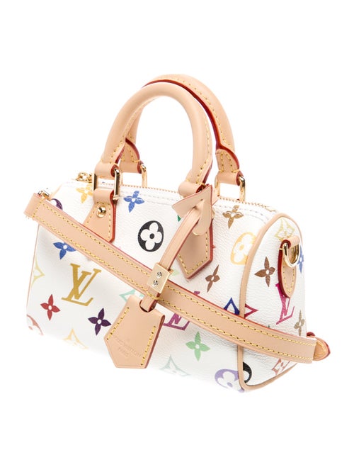 Louis Vuitton Multicolore Monogram Speedy Bandouliere Nano 2025