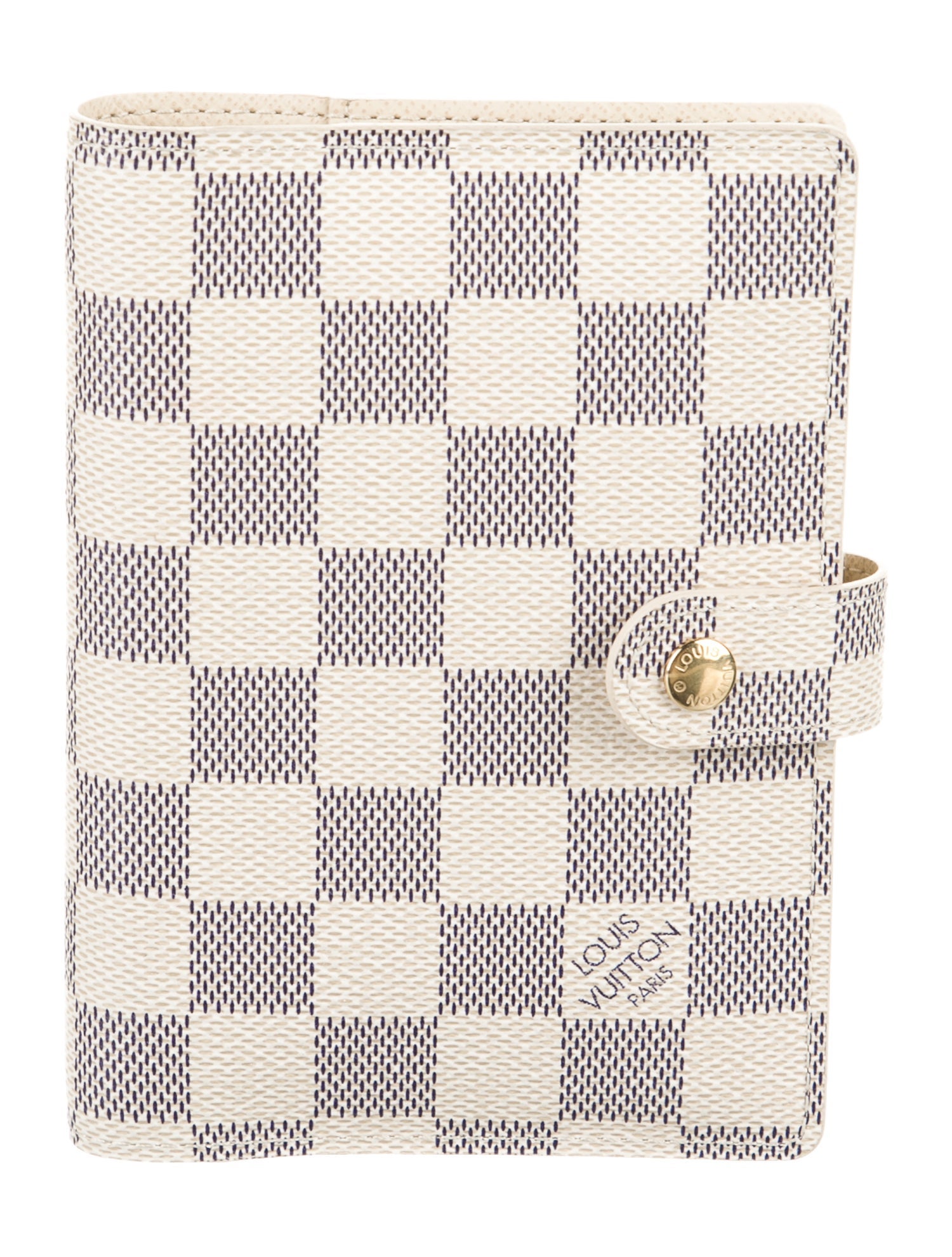 Louis Vuitton Vintage Damier Azur Small Ring Agenda Cover