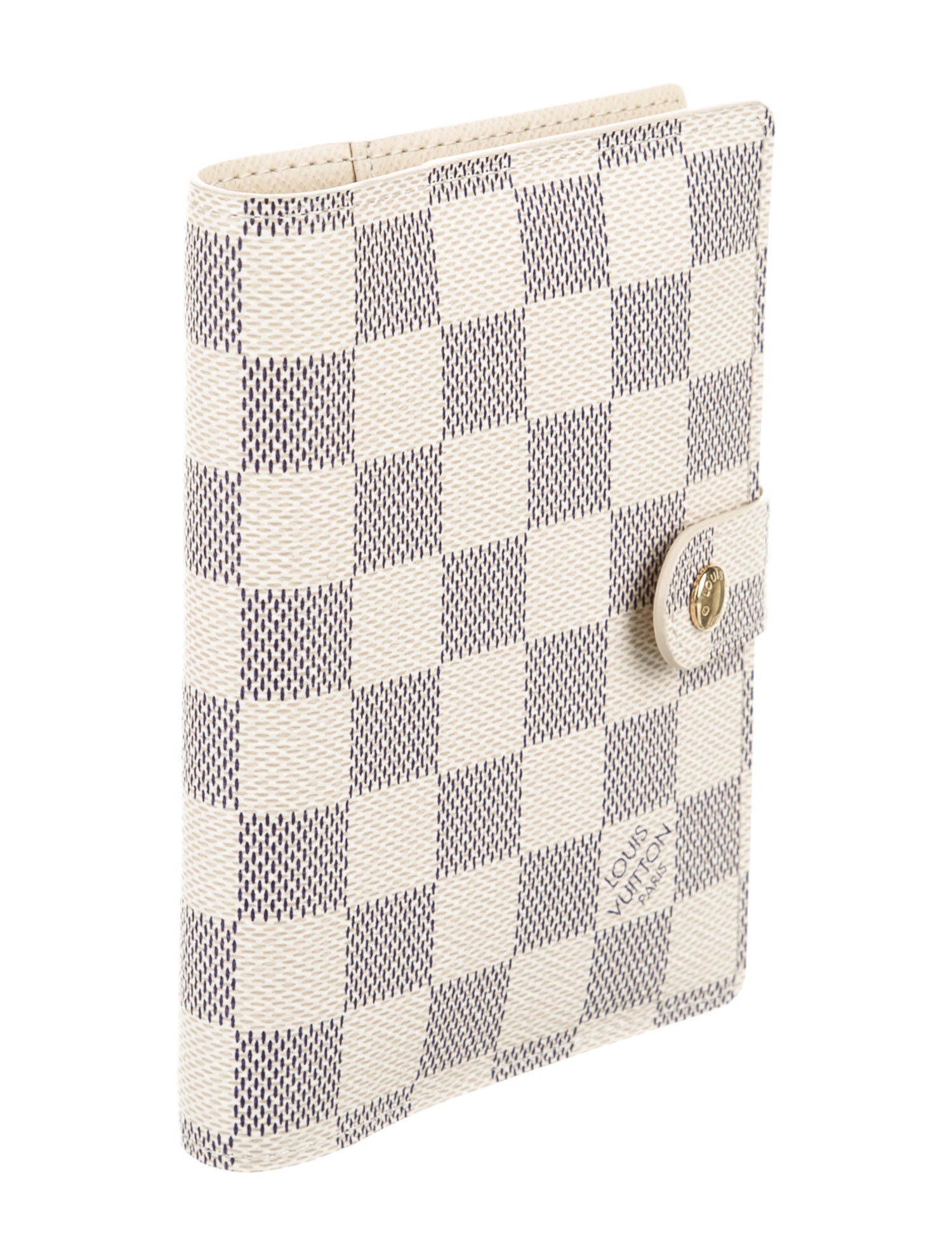 Louis Vuitton Vintage Damier Azur Small Ring Agenda Cover