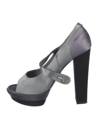 Louis Vuitton LV Monogram Satin Sandals