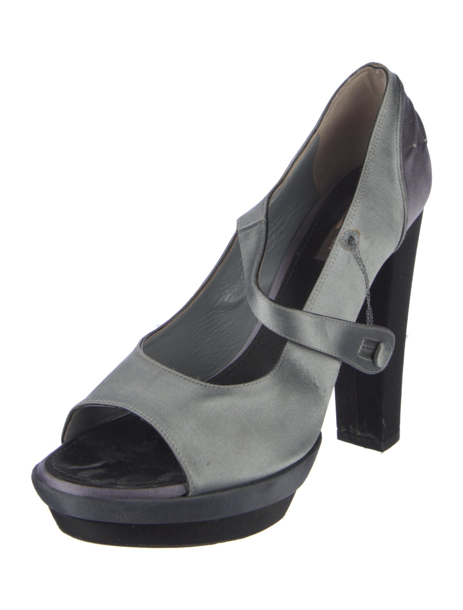 Louis Vuitton LV Monogram Satin Sandals