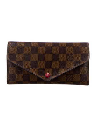 Louis Vuitton 2017 Damier Ebene Pattern Josephine Wallet