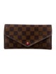 Louis Vuitton 2017 Damier Ebene Pattern Josephine Wallet