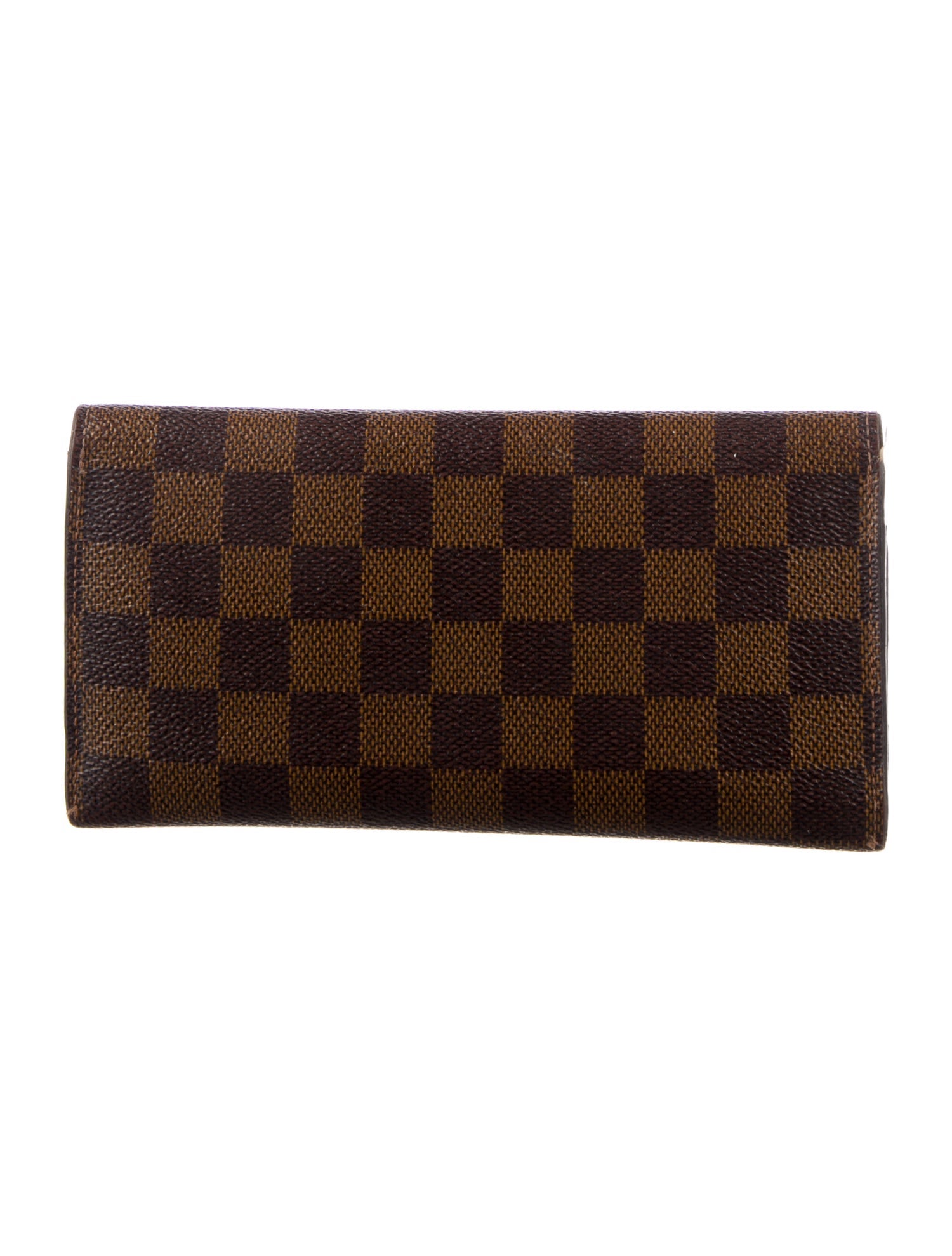 Louis Vuitton 2017 Damier Ebene Pattern Josephine Wallet