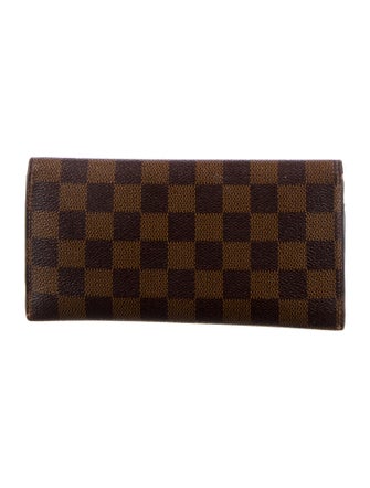 Louis Vuitton 2017 Damier Ebene Pattern Josephine Wallet