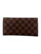 Louis Vuitton 2017 Damier Ebene Pattern Josephine Wallet