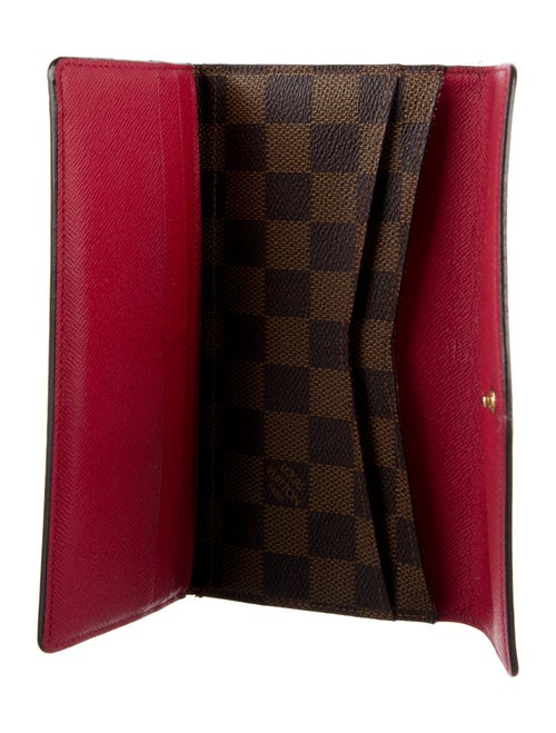Louis Vuitton 2017 Damier Ebene Pattern Josephine Wallet