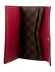 Louis Vuitton 2017 Damier Ebene Pattern Josephine Wallet