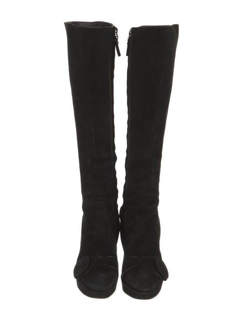 Louis Vuitton LV Monogram Suede Boots