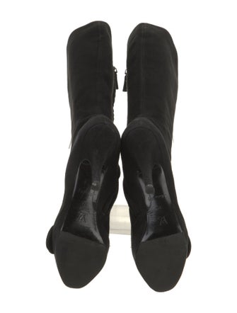 Louis Vuitton LV Monogram Suede Boots