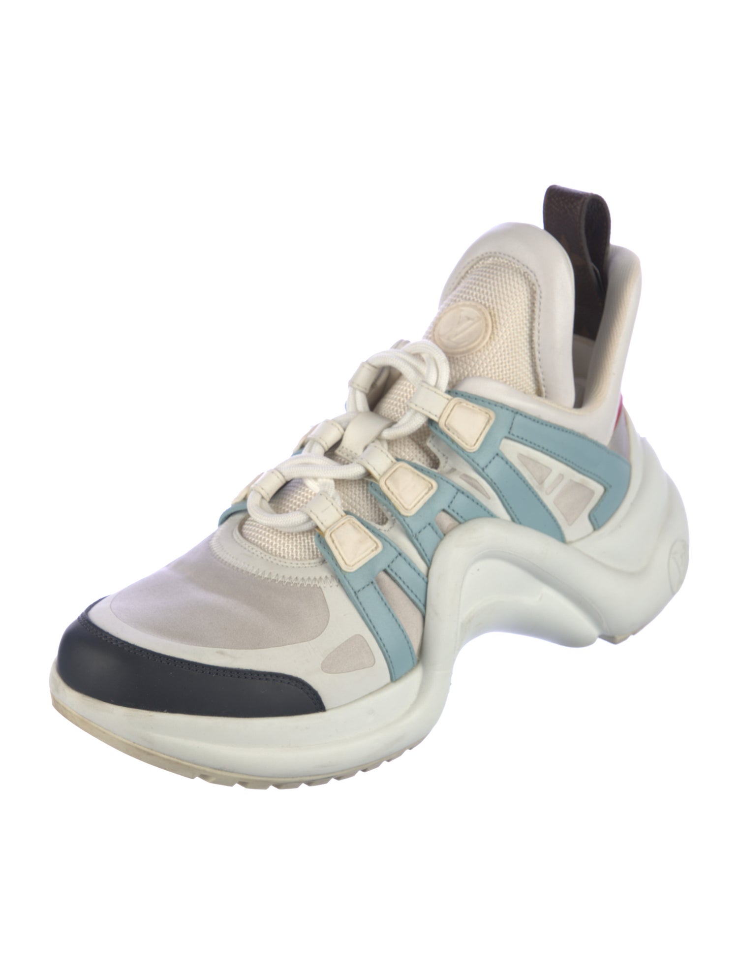 Louis Vuitton 2018 LV Monogram Chunky Sneakers