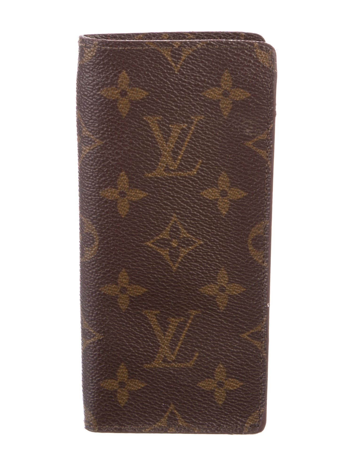 Louis Vuitton Monogram Pattern Coated Canvas Checkbook Holder