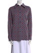 Louis Vuitton 2023 Printed Button-Up Top