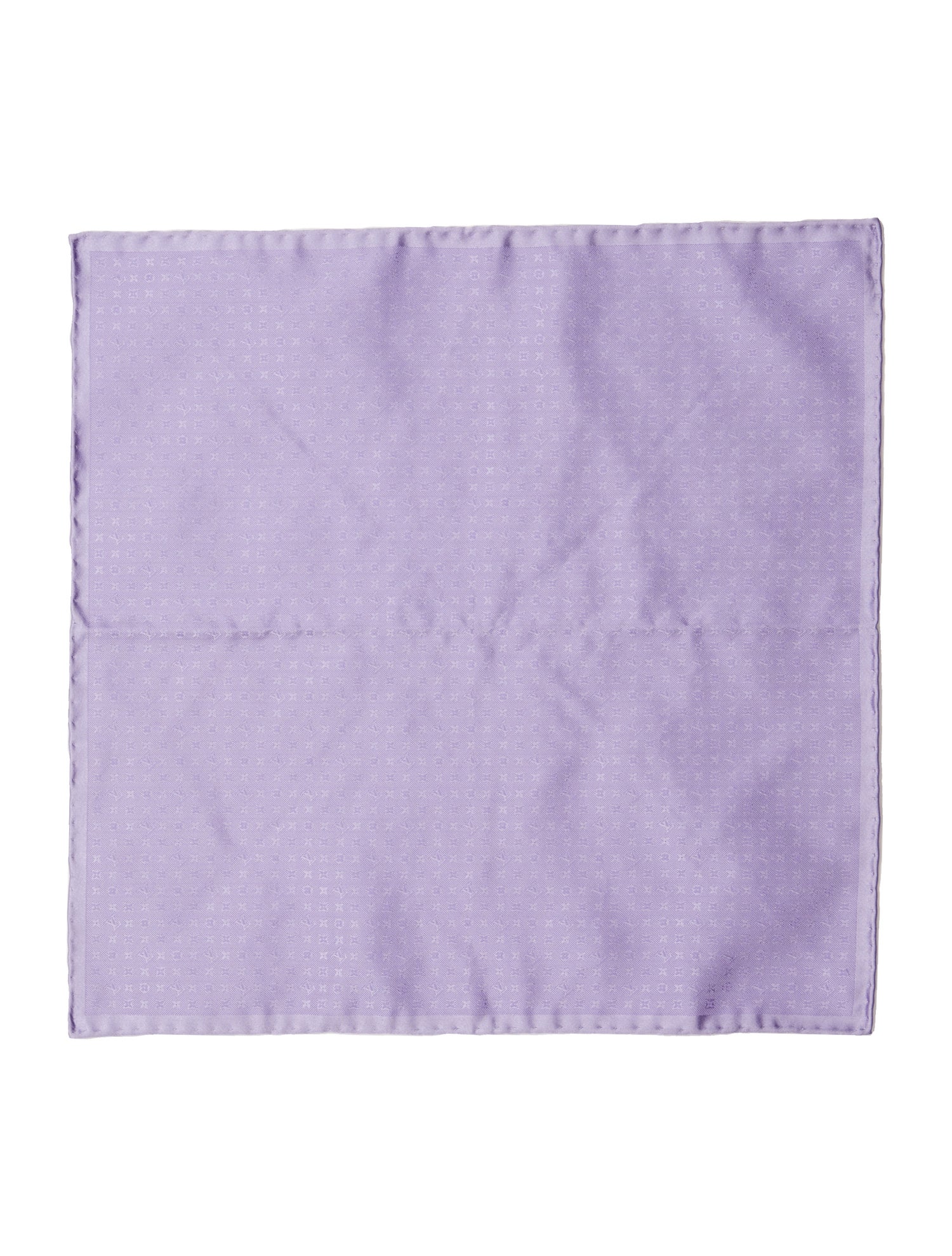 Louis Vuitton Purple pocket square