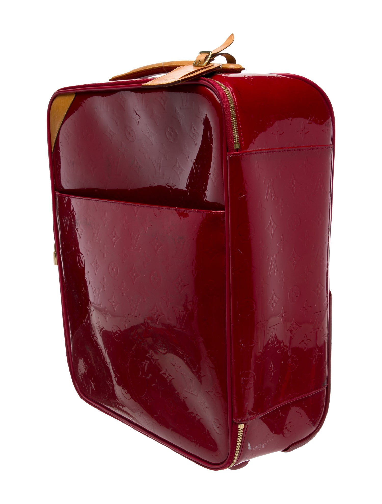 Louis Vuitton Monogram Vernis Pégase 45 suitcase