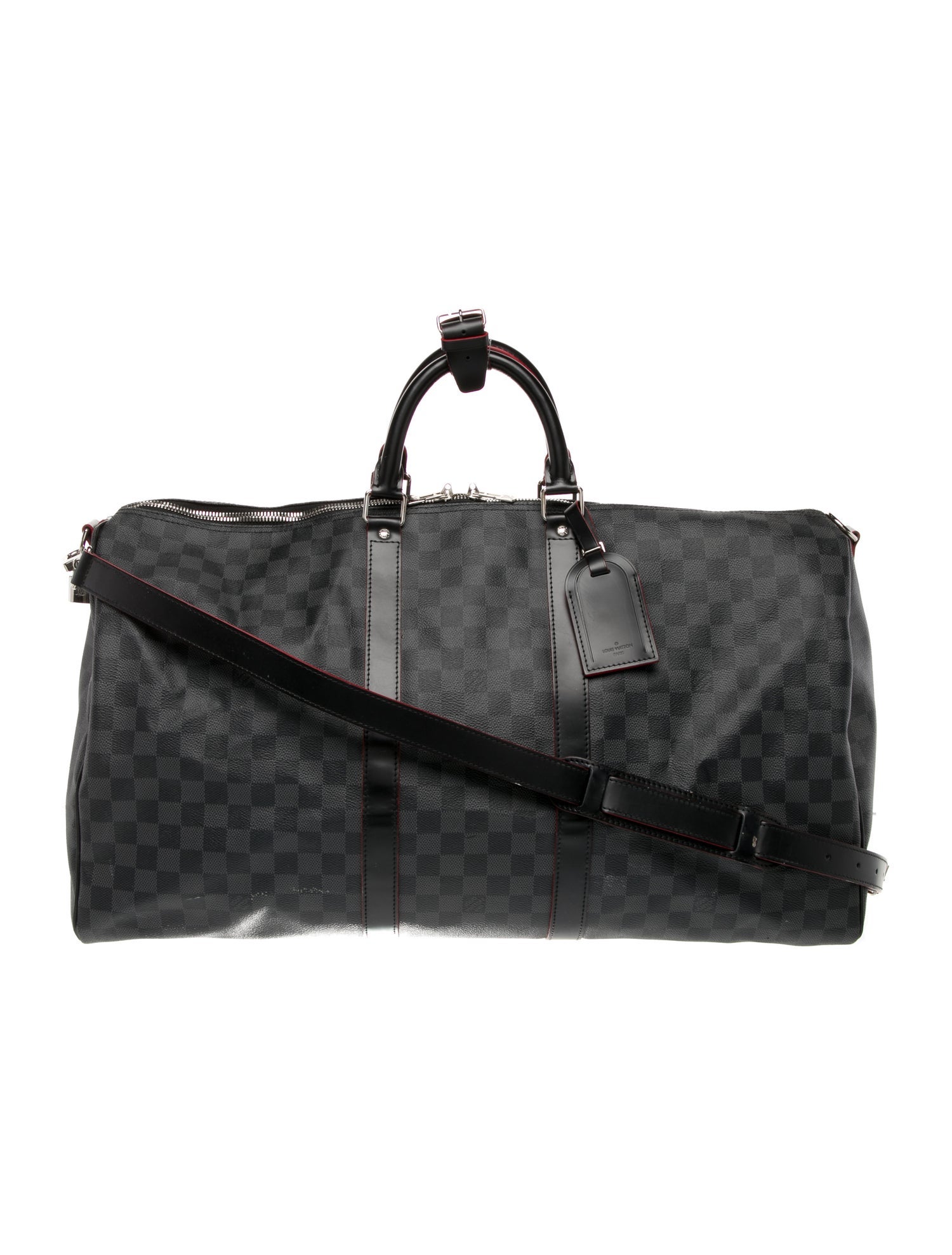Louis Vuitton Damier Graphite Keepall Bandouliere 55
