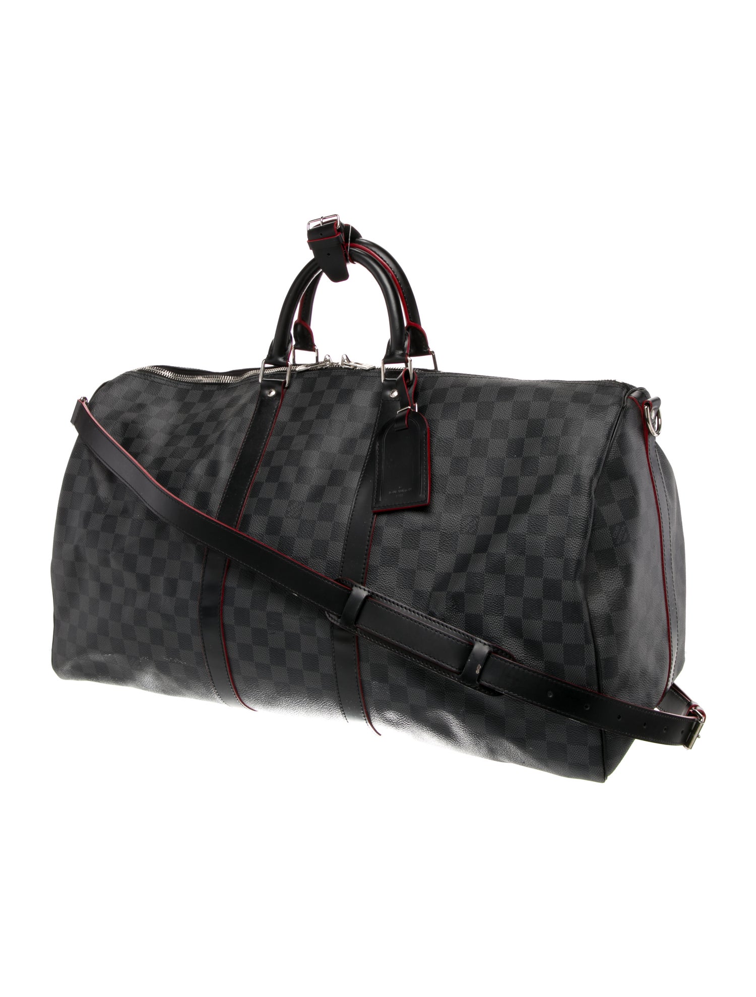 Louis Vuitton Damier Graphite Keepall Bandouliere 55